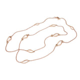Navettes sautoir necklace