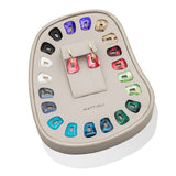 Puzzle small earrings   11 colours