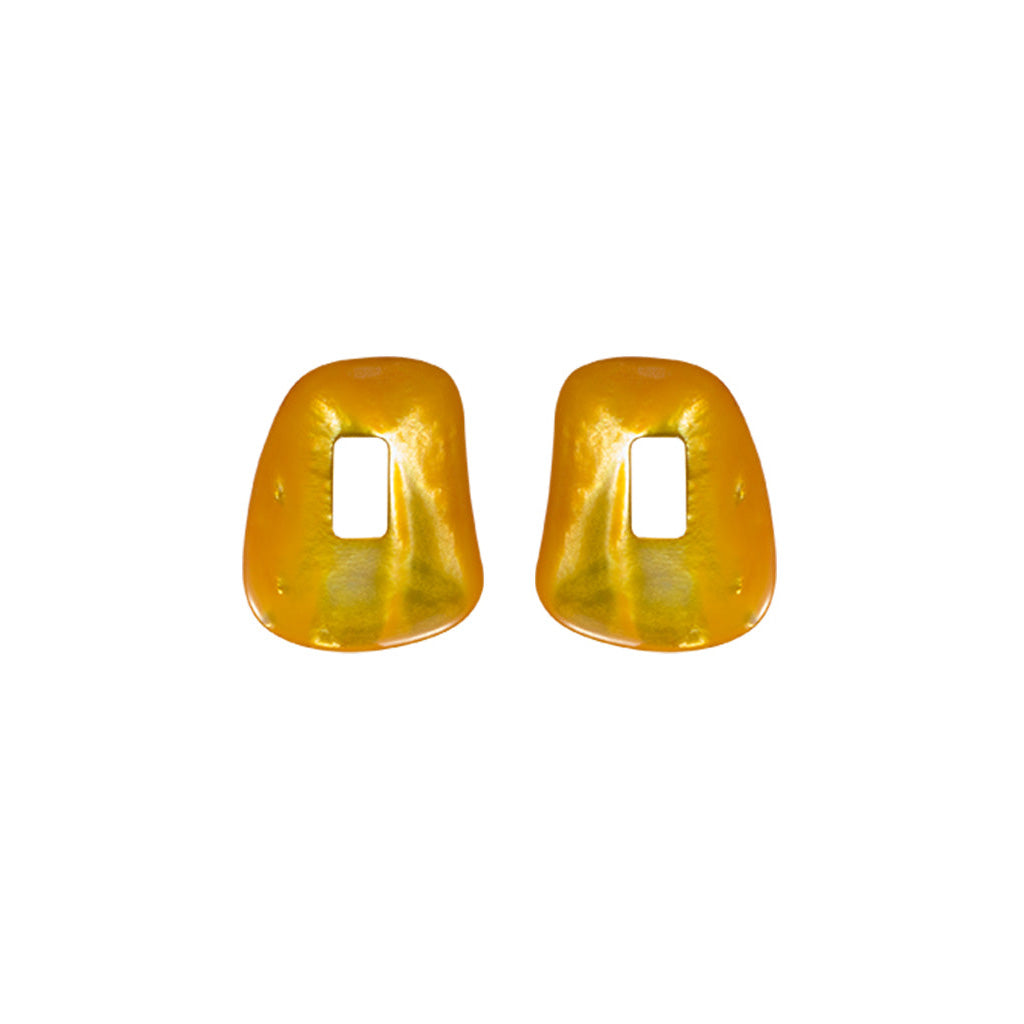 Puzzle element <br> Orange mother of pearl