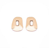 Puzzle small element Ceramic in rose gold color