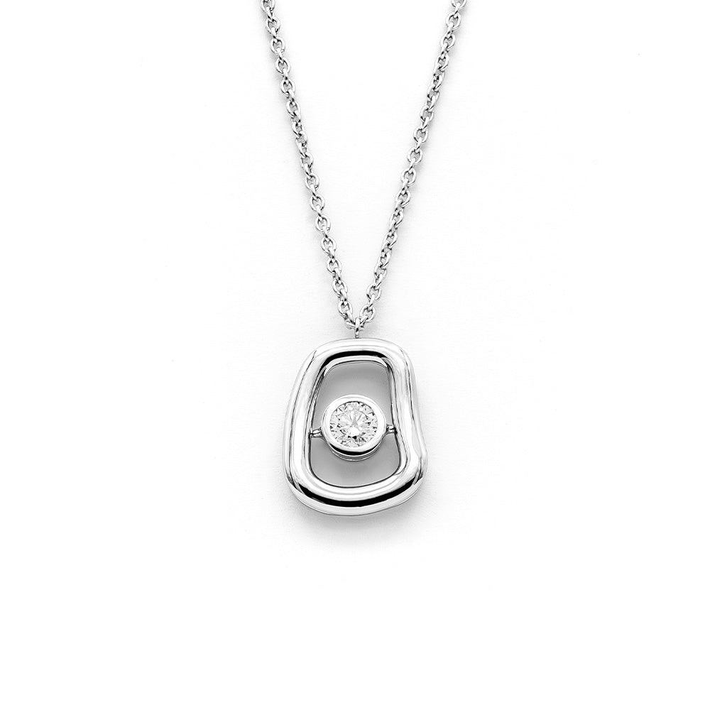 Puzzle Diamonds pendant