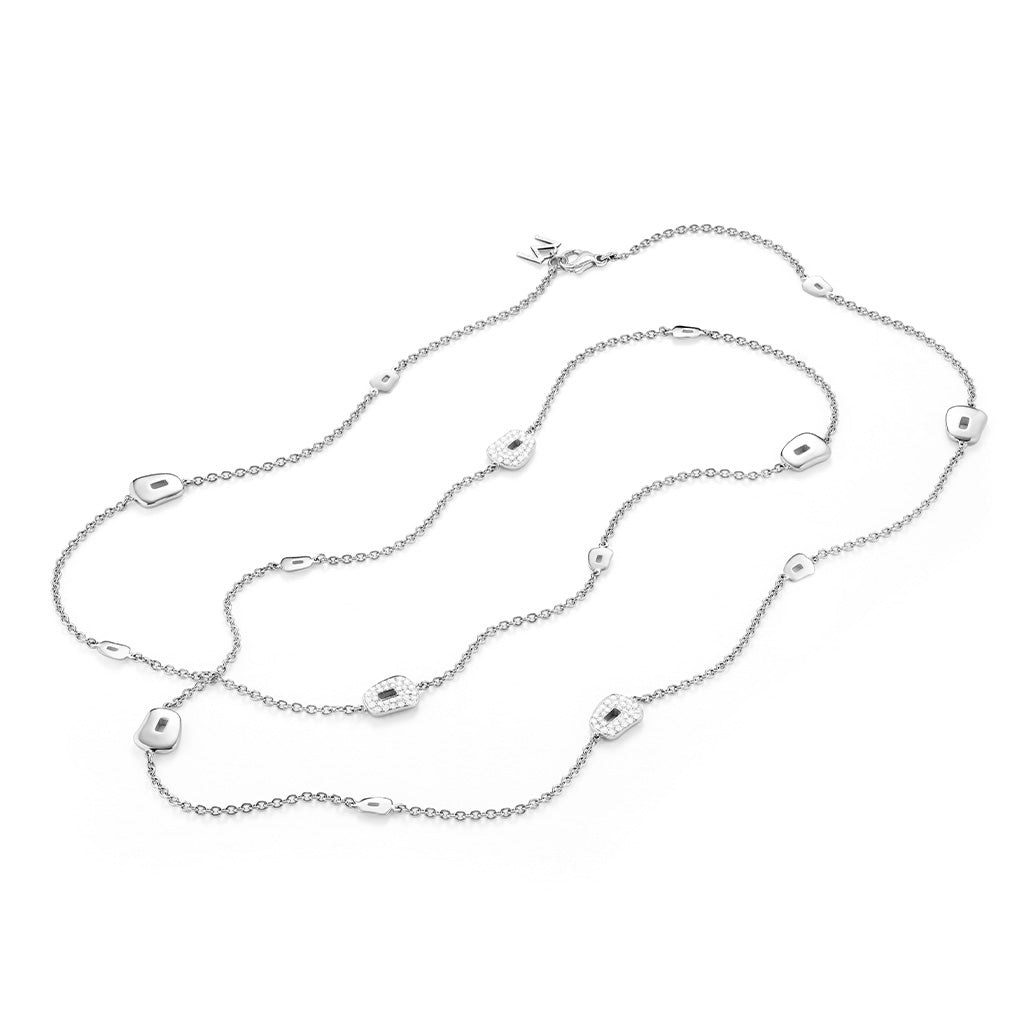 Puzzle sautoir necklace