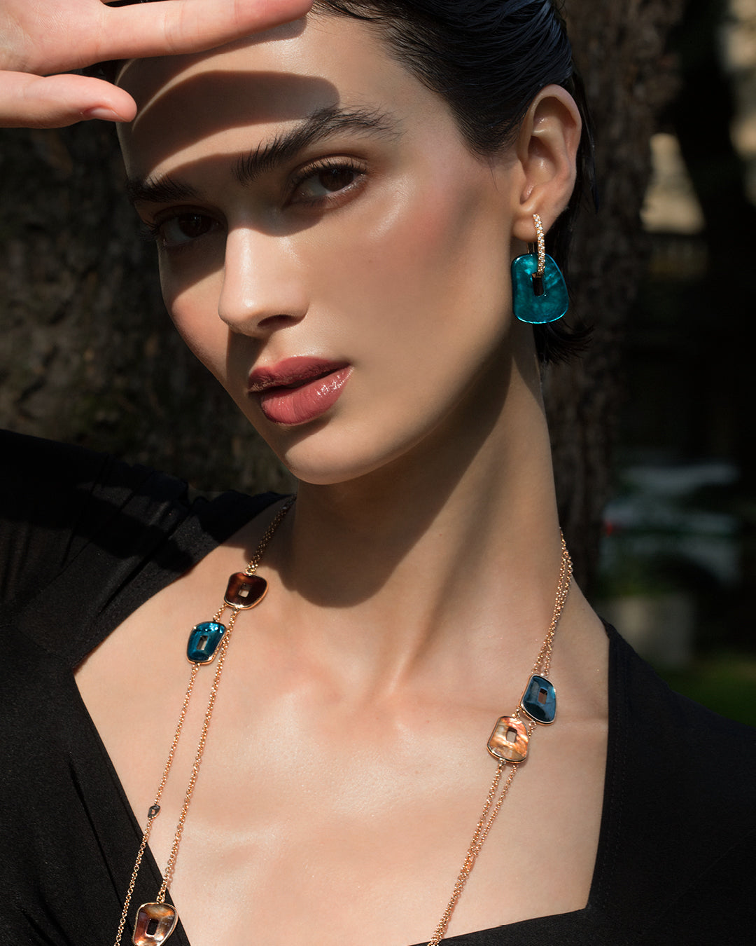 Puzzle medium earrings 11 colours – Mattioli