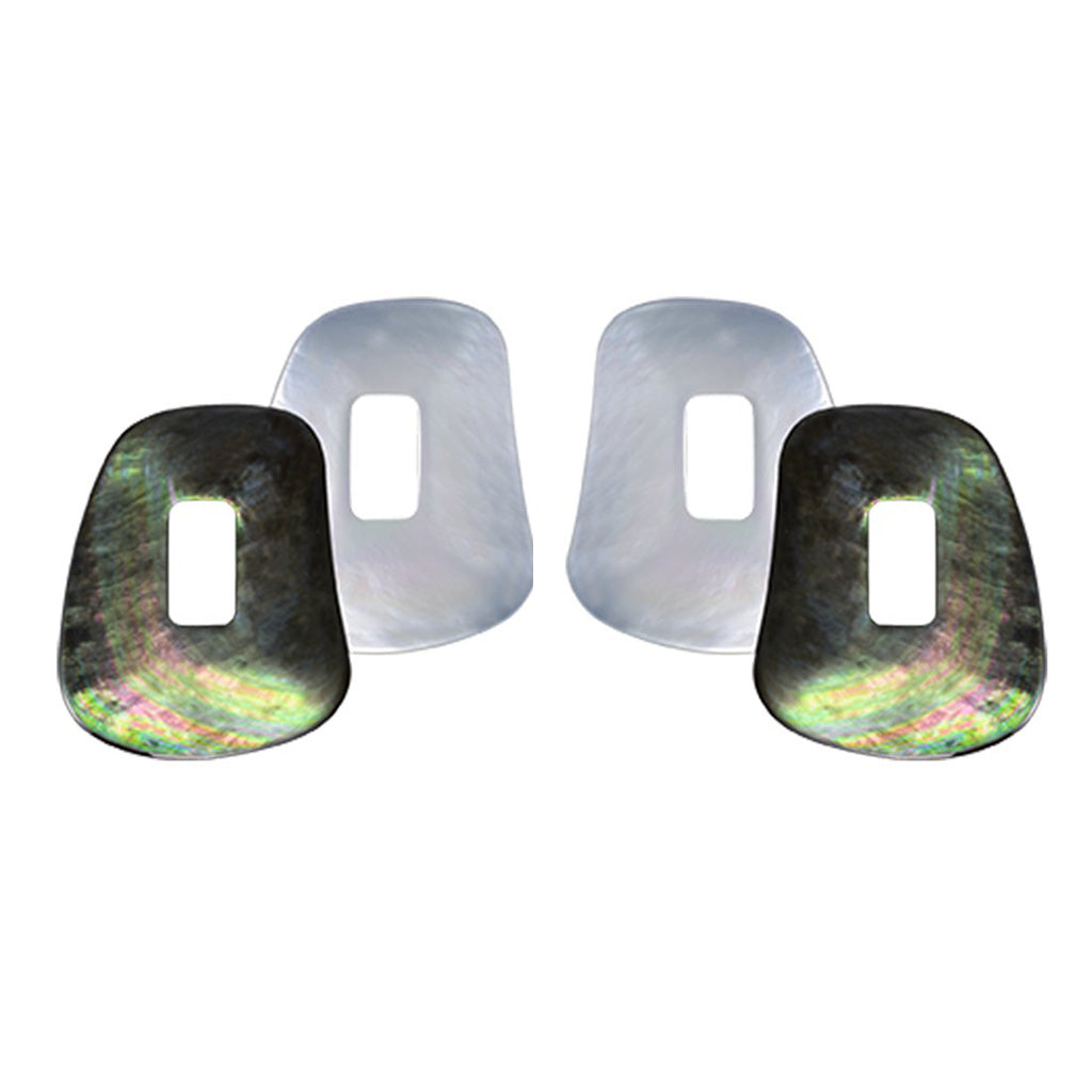 Puzzle elements   Natural/Tahiti mother of pearl (pair)