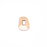 Puzzle small element   Ceramic in rose gold color